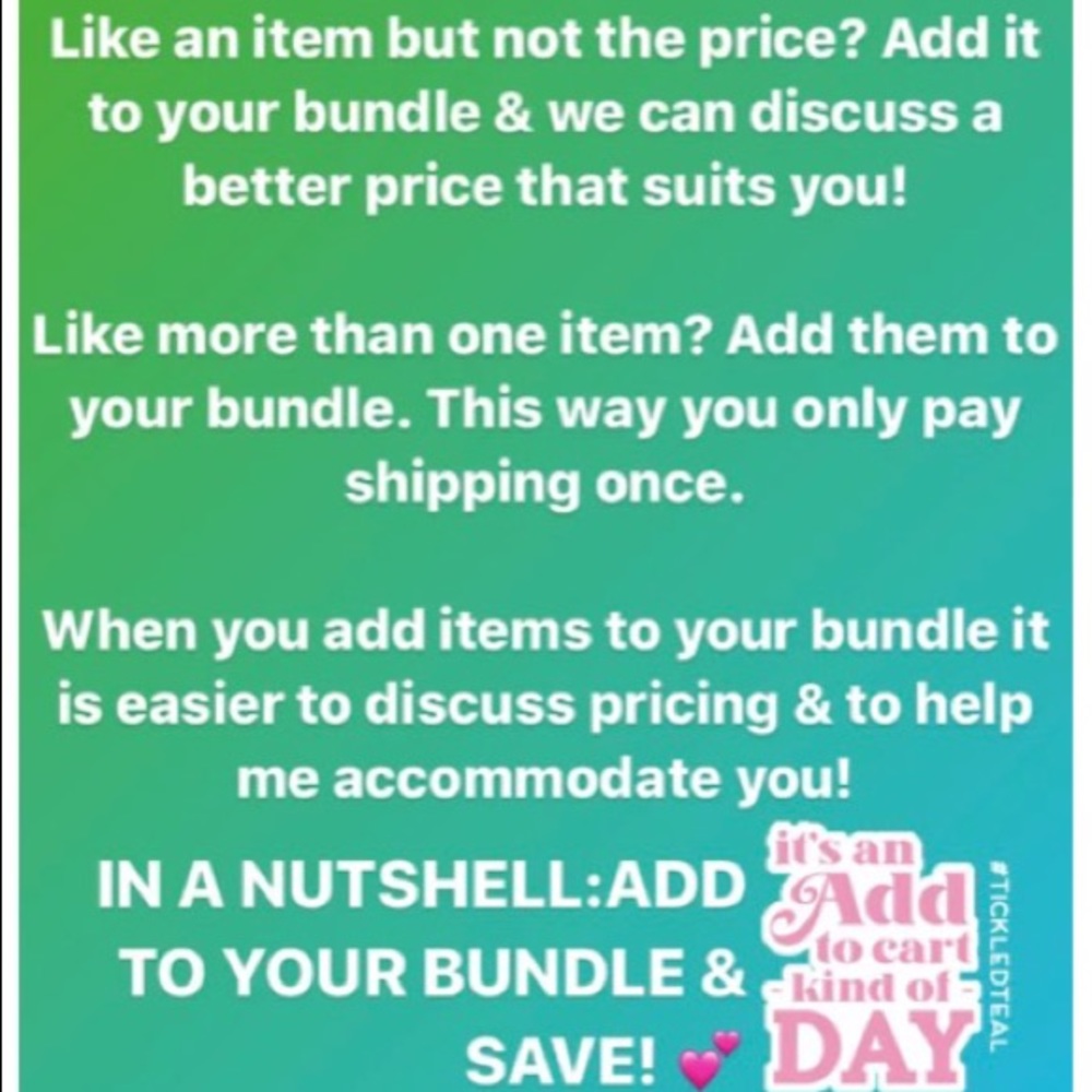 ACCEPTING ALL REASONABLE OFFERS!
